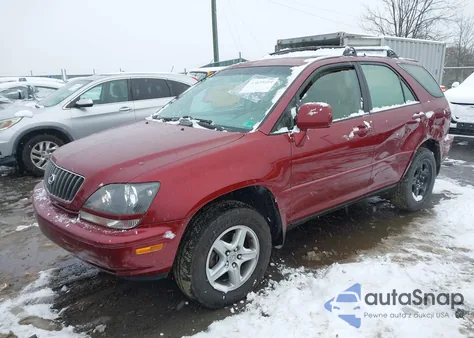 1999 Lexus Rx 300 from USA, damaged, VIN JT6HF10U6X0009720